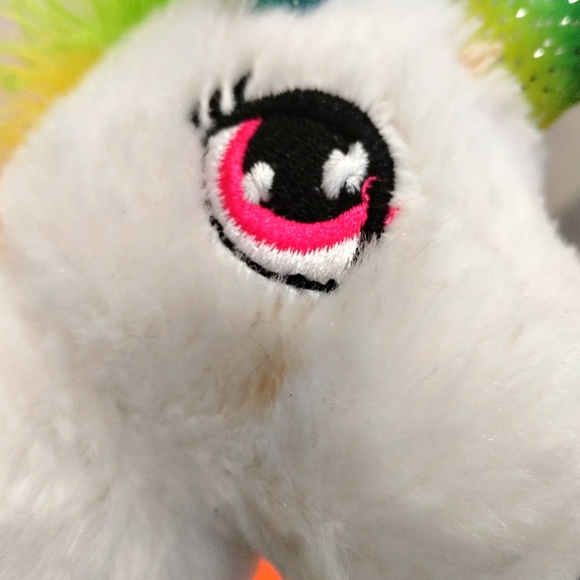 ✓Dan Dee Collectors Choice Unicorn Plush 8" Rainbow White Stuffed Animal - Picture 12 of 14